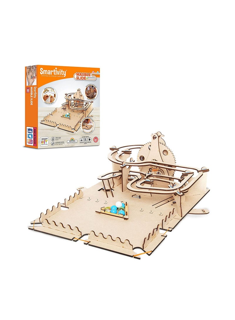 Smartivity Roller Coaster Marble Slide DIY STEM Educational Construction based Activity Game For Kids 8To14 Years - Image 1