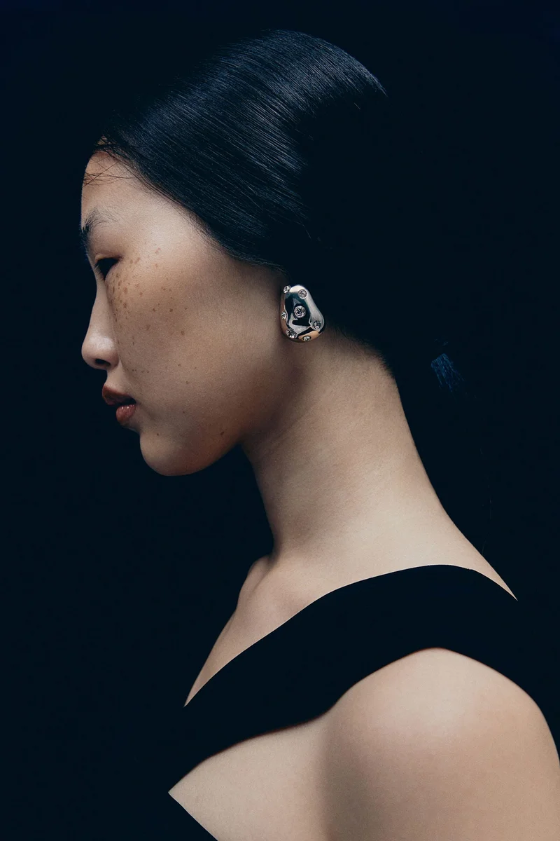 H&M Rhinestone-Embellished Earrings