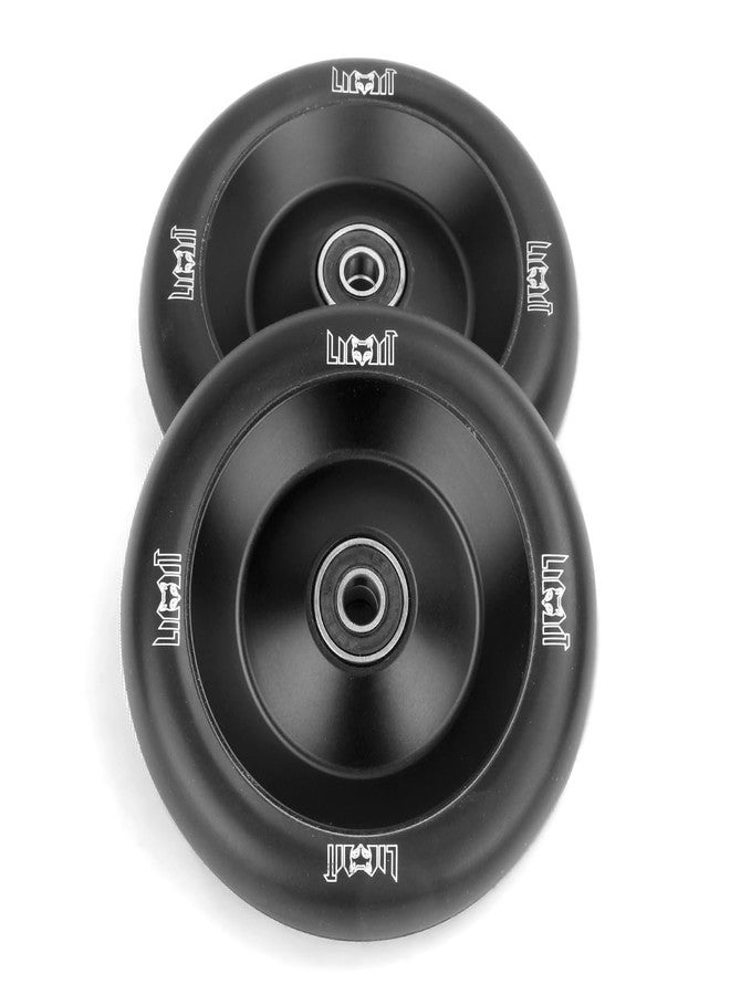 Limit Pro Trick Scooter Replacement wheel 110 x 26mm 2 Pcs Transparent Thicker PU and Aluminum Hollow Core with ABEC-9 Bearings Installed for Professional BMX Stunt scooters - Image 3