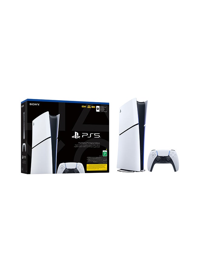 Sony PlayStation 5 (UAE Version) Console Digital Version With Controller - New Model 2023 - Image 1