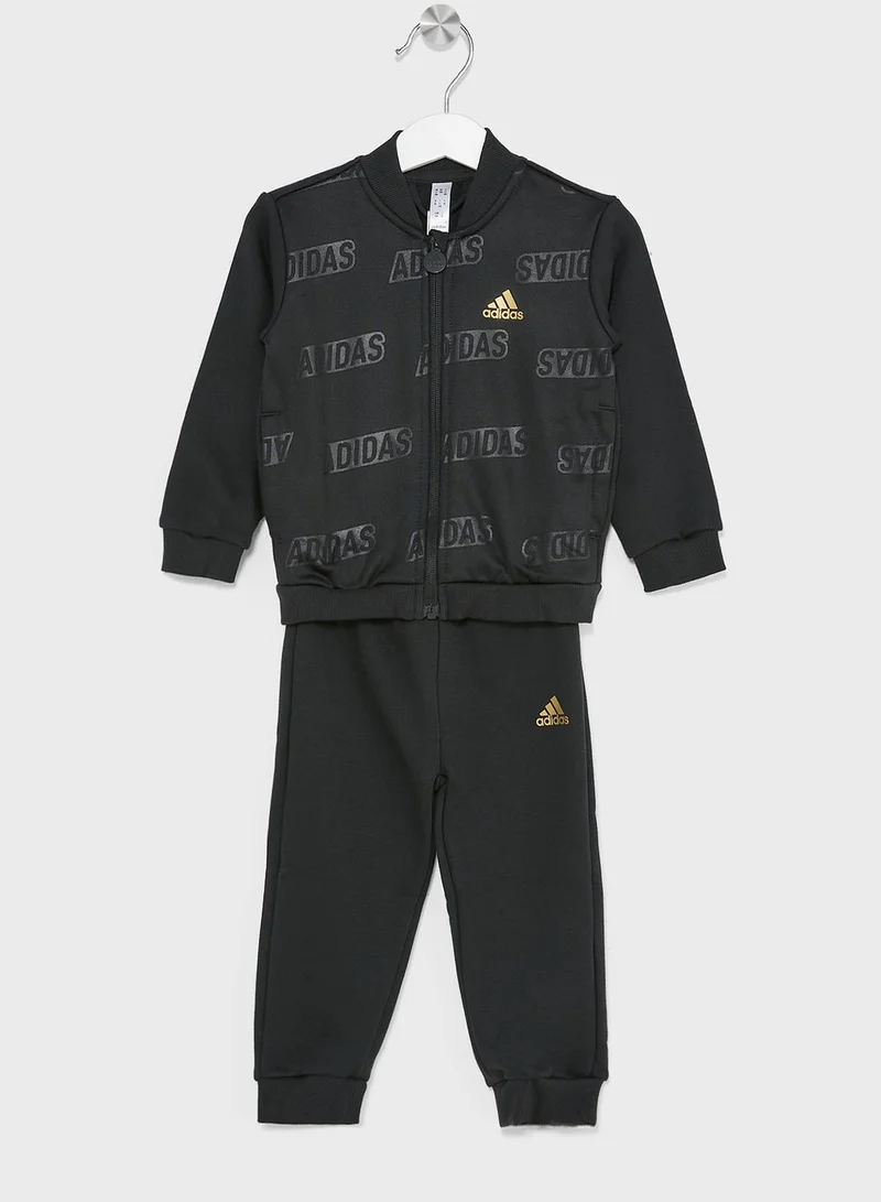 Adidas Brand Love Jogger Set Kids