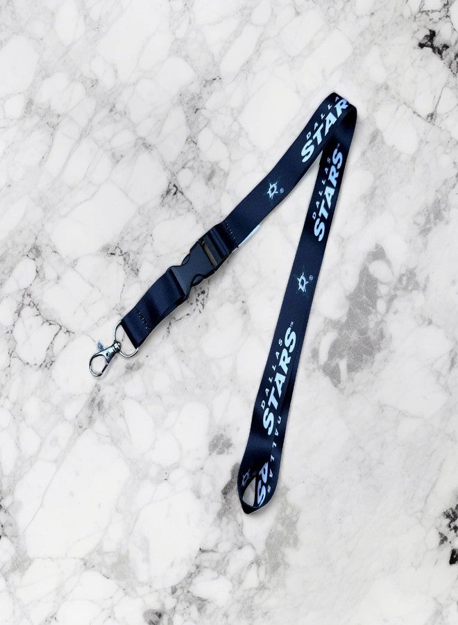 Desert Cactus Dallas Stars Lanyard NHL National Hockey League Car Keys ID Badge Holder Keychain Detachable Breakaway Snap Buckle (Lanyard 2 - Black) - Image 5