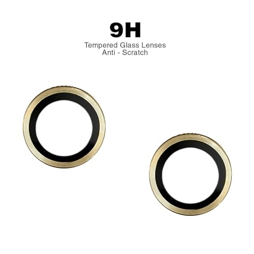 ZARALA ZARALACamera Lens Screen Protector For OnePlus Nord CE4 Lite 5G Alloy Matelic Anti Scratch Camera Ring For OnePlus Nord CE4 Lite 5G - Gold - Image 2