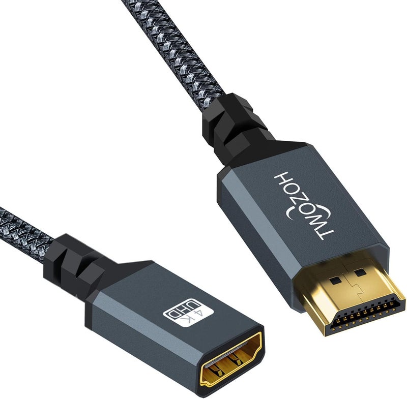 توزوه كابل Long Mini HDMI إلى HDMI بطول 10 متر، يدعم توصيل الكاميرات الرقمية من نوع Nikon/Canon DSLR والكاميرات الفيديو وأجهزة اللابتوب والأجهزة اللوحية بدقة 720P/1080P. - Image 2