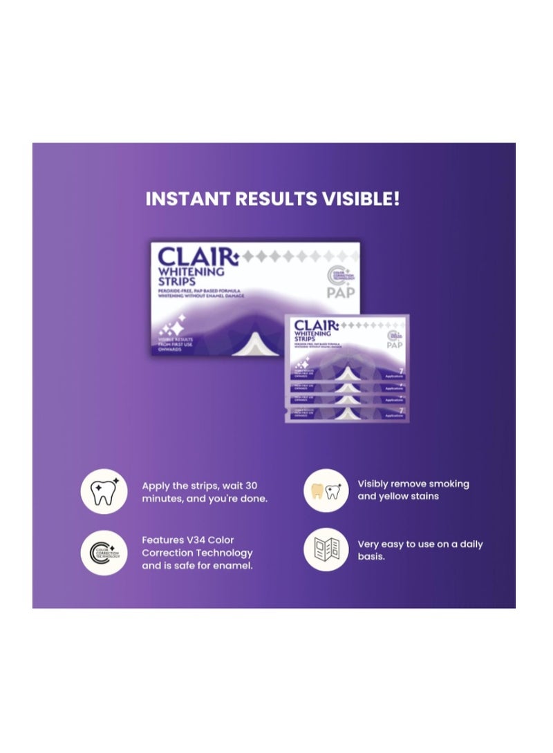 كلير شرائط تبييض الأسنان من كلير - Image 3