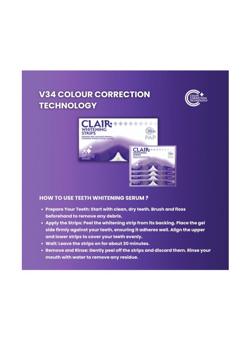 كلير شرائط تبييض الأسنان من كلير - Image 4