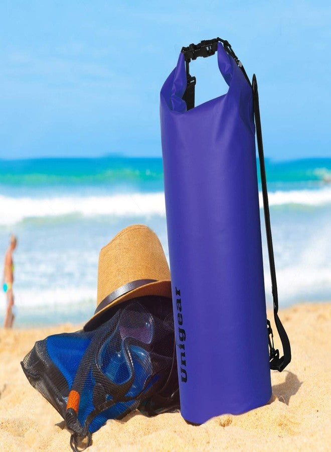 Unigear Dry Bag Waterproof, Floating and Lightweight Bags for Kayaking, Boating, Fishing, Swimming and Camping with Waterproof Phone Case (Blue, 2L) - Image 2