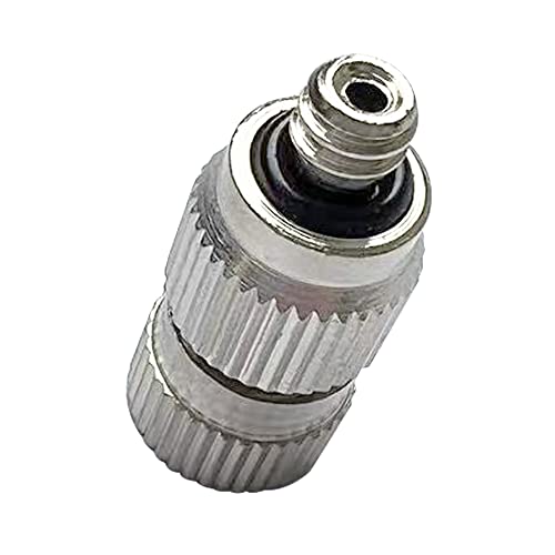 Pysrych High Pressure Brass Nickel Plated Misting Nozzle for Outdoor Cooling Mist System, 0.8mm Ceramics Orifice, Detachable & Cleanable, 10pcs - Image 5