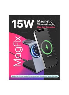 M1050 |3 in 1| Aluminum Uni-Body Design| 23W Wireless Charging Stand Compatible with Mag-Safe on iPhone 15/14/13/12 Series, Apple Watch Series [Ultra 2/9/8/7] - pzsku/ZDD01C0E9FC6458817914Z/45/_/1724219673/6c387c55-d847-47a7-89b9-f6b2d9daee58