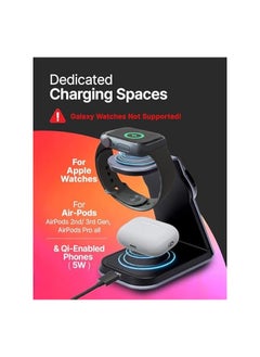 M1050 |3 in 1| Aluminum Uni-Body Design| 23W Wireless Charging Stand Compatible with Mag-Safe on iPhone 15/14/13/12 Series, Apple Watch Series [Ultra 2/9/8/7] - pzsku/ZDD01C0E9FC6458817914Z/45/_/1724219683/e11f080e-2b06-46fa-90e5-4fddd5a10c17