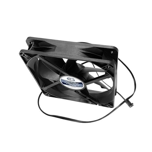 Coolerguys Dual Ball Bearing 12v 3pin Fan (120x25mm, High Speed) - Image 3
