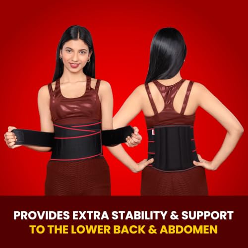 Dr. Ortho Dr.Ortho Lumbo Sacral Belt | Waist & Lower Back Support Belt | With Dual Adjustable Straps for Men & Women - 2XL (130-145cm) - Image 2