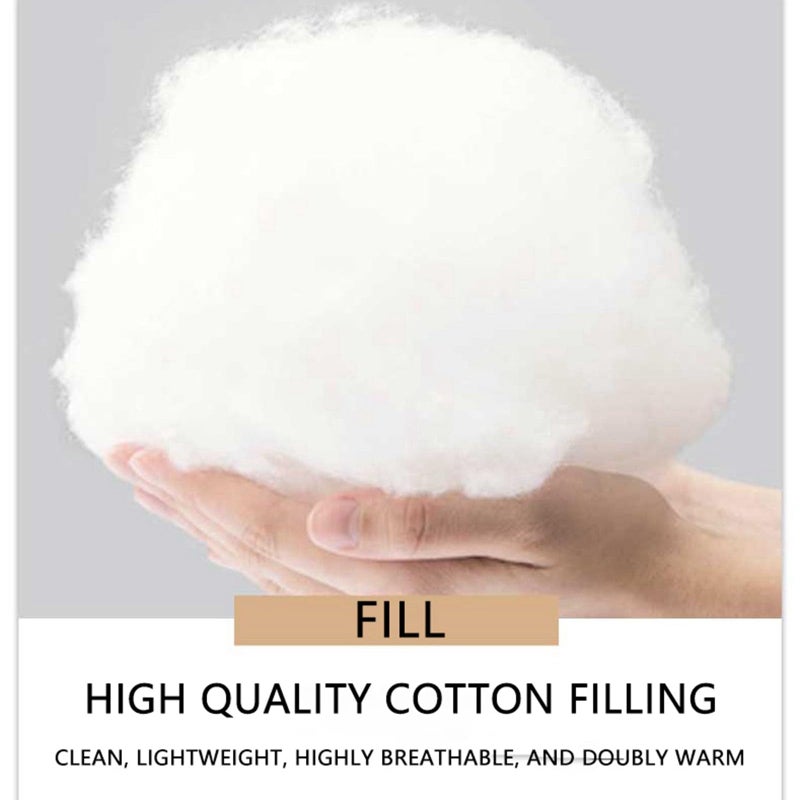 Rechargeable Heated Scarf White with 3 Heat Settings Hidden Pocket Soft Washable Neck Warmer - Image 4