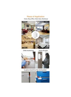 NIBEMINENT WIFI Door Sensors Alarms Contact Wireless Door Window Magnet Entry Detector Sensor for Home Security APP tuya  - Image 3