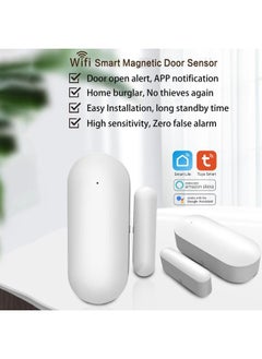 NIBEMINENT WIFI Door Sensors Alarms Contact Wireless Door Window Magnet Entry Detector Sensor for Home Security APP tuya  - Image 2