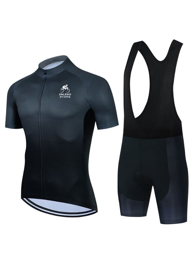 KUYING New Men's And Women's Summer Cycling Suit Set  - Image 1