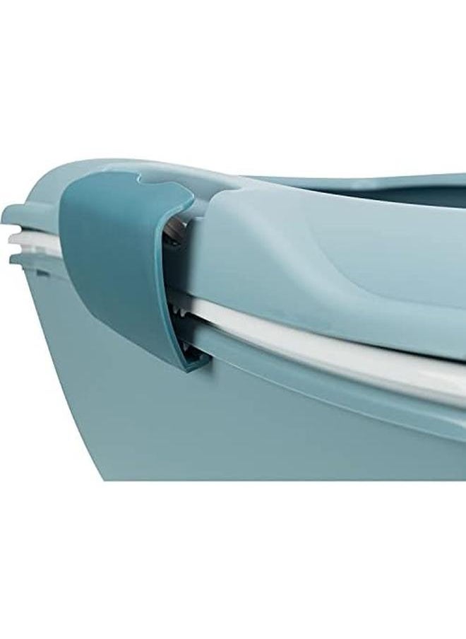 Trixie - Berto Cat Litter Tray With Rim Separating System 39 × 22 × 59 Cm Light Blue - Image 1