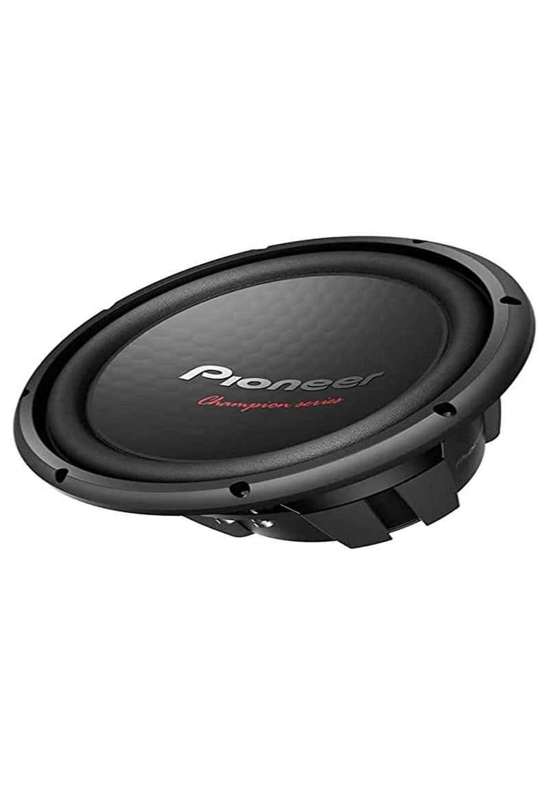 Pioneer TS-W312D4 12 inch Double Coil Subwoofer 1600 Watts Max,Black - Image 1