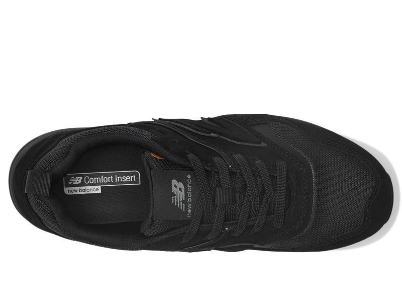 New Balance Men's Elite Lite Static Dissipative X-Wide Composite Toe, Industrial Work Shoe Lightweight & Slip Resistant, Black/Black, 9.5 - Image 2