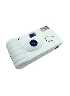 EVEREEN Disposable Camera Wedding 35mm Single Use Film Camera with Flash One Time Use Camera for Travel Camp Party Gifts(White)  - Image 1