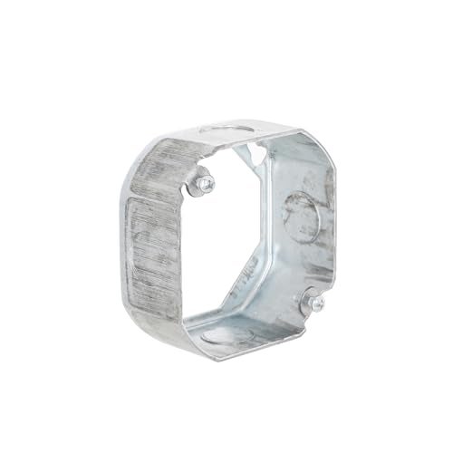 RACO 128 4-Inch Octagon Extension Ring, 1-1/2-Inch Deep, Steel - Image 1