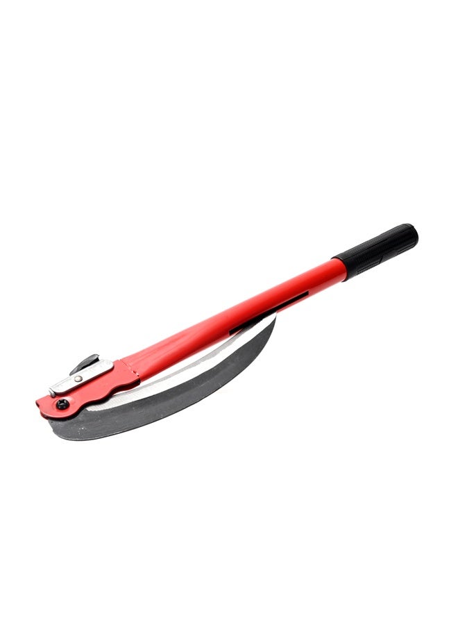 لوازم محش زراعي طوي 40 سم - منجل حاد قابل للطي مزود بقفل أمان ومقبض مطاطي مانع للانزلاق - أداة يدوية لإزالة الأعشاب والتقليم والحصاد وصيانة الحدائق والمزارع - Image 3