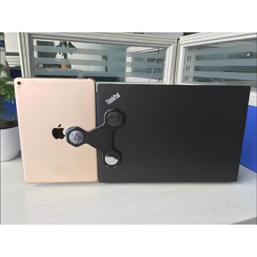 xcivi Monitor Side Mount Magnetic Bracket - Laptop Duo Screen Mount for Smartphone or Tablet (Black) - Image 5