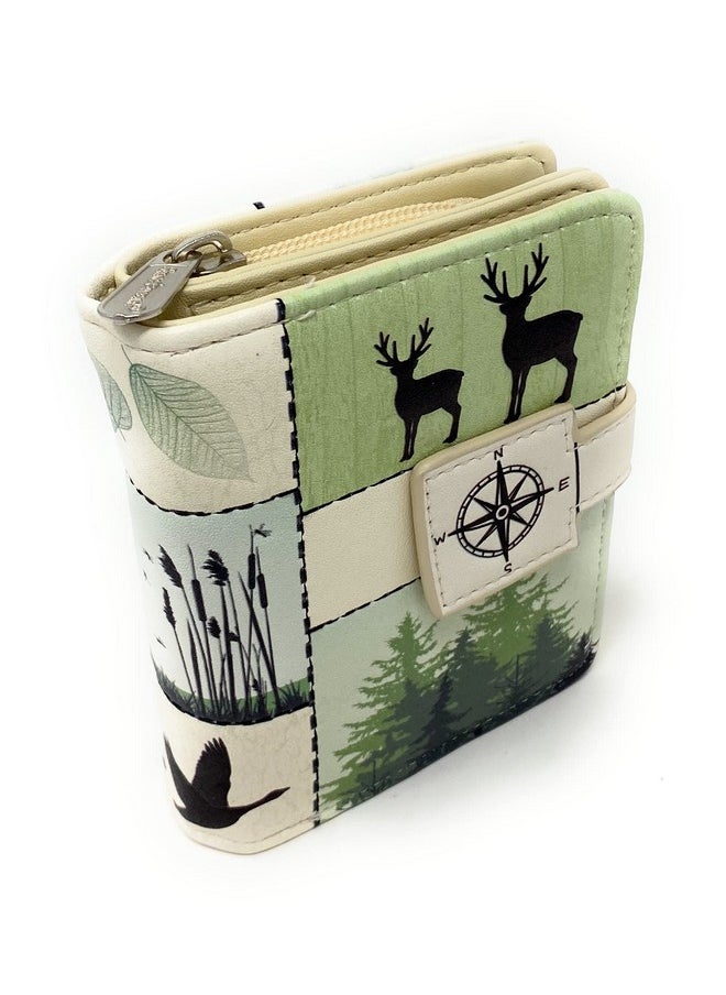 Shag Wear Wild Life Small Women'S Wallet Beige  - Image 1
