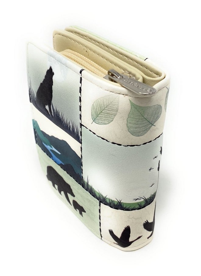 Shag Wear Wild Life Small Women'S Wallet Beige  - Image 3