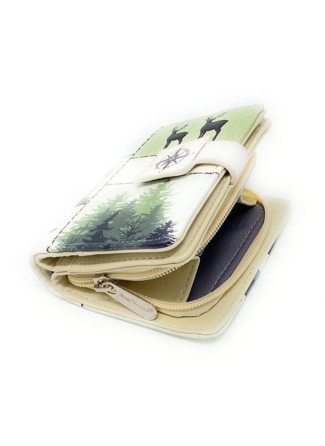 Shag Wear Wild Life Small Women'S Wallet Beige  - Image 4