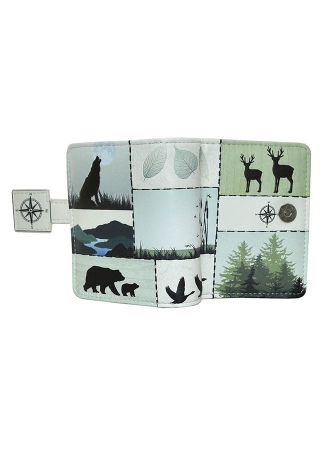Shag Wear Wild Life Small Women'S Wallet Beige  - Image 2