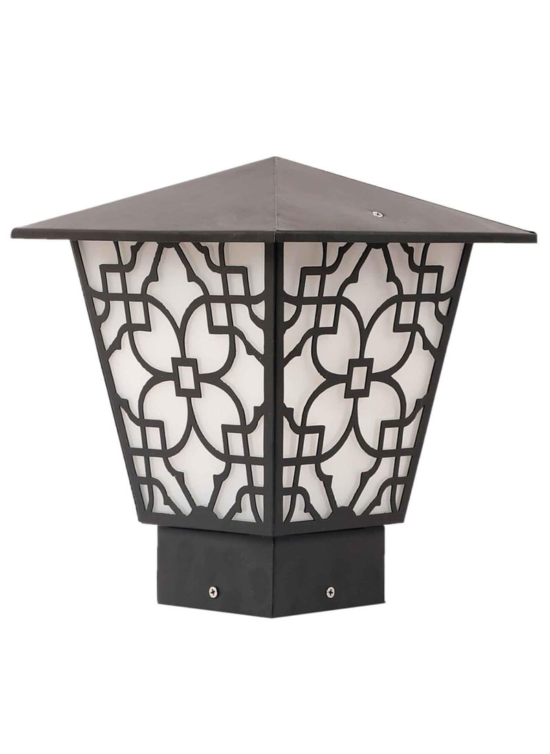 DENICRAAS DENICRAAS Waterproof Gate Light for Home Gate Front Main Gate Exterior Entrence Home Hotels Garden Pillar Pole Even a Foyer or entryway Bulb Included Set of 2  - Image 4