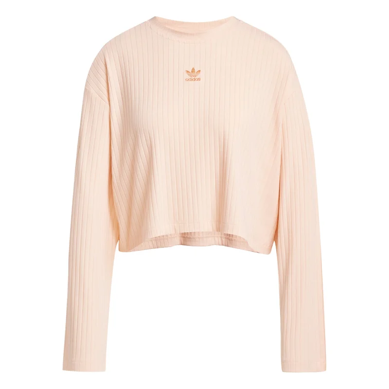 Adidas ESS WR LS Pink Originals Women T-SHIRTS