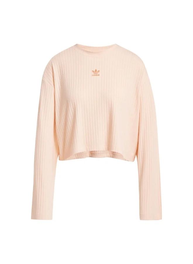 Adidas adidas ESS WR LS Pink Originals Women T-SHIRTS