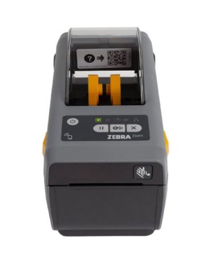 Zebra ZD411 Direct Thermal Desktop Label Printer, 203 dpi, USB - Image 1