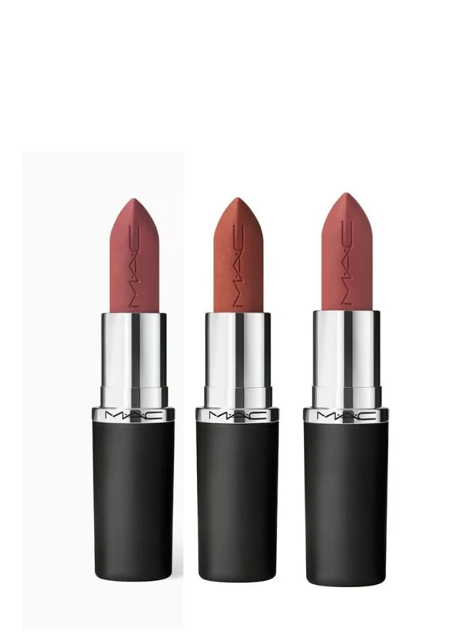 ماك كوزمتيكس MAC Nude Lipsticks Trio, Savings 30%