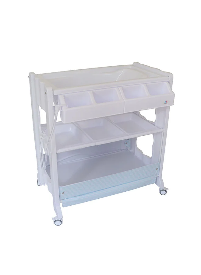 TheKiddoz Changing Table With Bathtub -   Boy Design