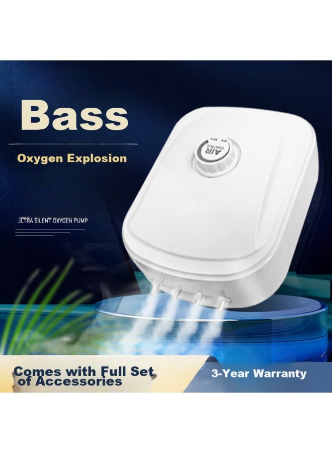 TG Taoge Aquarium Air Pump, Fish Oxygenator, Quiet High-volume, Home Aquarium Oxygenator, Air Pump Machine Ap988 - Image 1