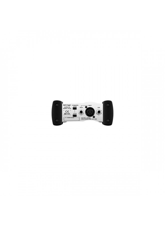 behringer بيهرينجر ألترا-دي آي DI100 صندوق مباشر نشط لقناة واحدة للميكروفون/الآلة - Image 3