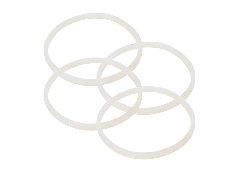 AtLoGs AtLoGs Blender Jar Base Rings suitable for MAGIC BULLETWONDERCHEF NutriBlenders 4 Units White Silicon - Image 3