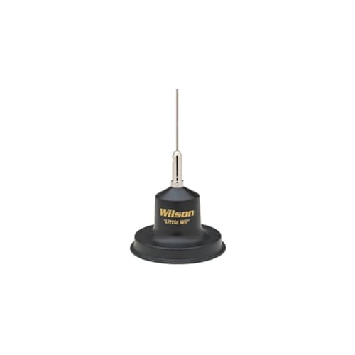 Wilson 305-38 300 Watt Little Wil Magnet Mount Antenna, 36" Whip Base Load Antenna AM|FM Ready, Black - Image 1