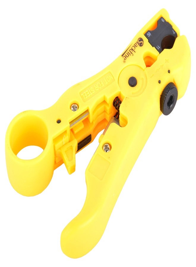 Stackfine GI-112 Coaxial Cable Cutter & Stripper, Yellow - Image 5
