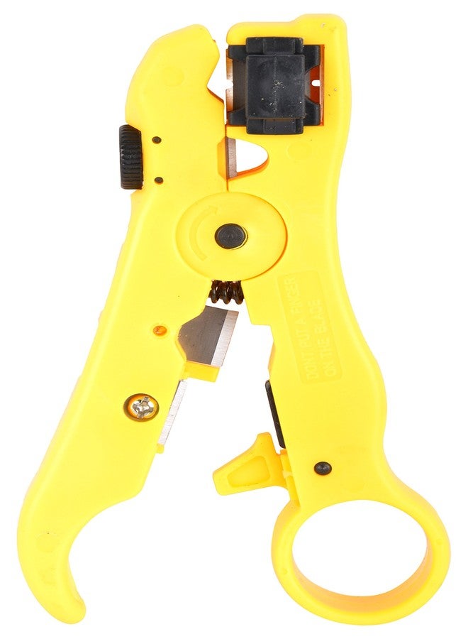 Stackfine GI-112 Coaxial Cable Cutter & Stripper, Yellow - Image 4