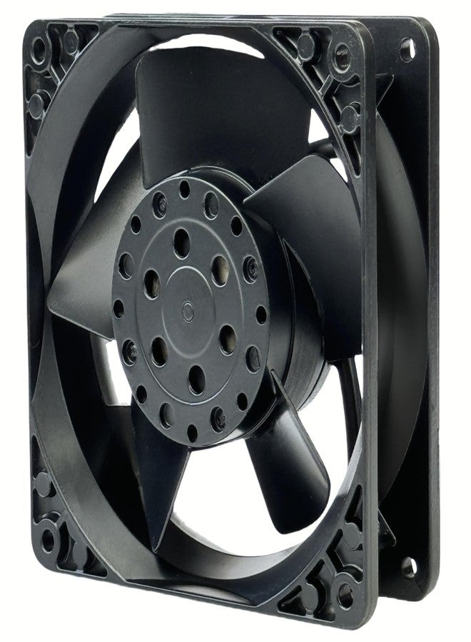 IXGPUTS for ebmpapst Cooling Fan 4650N, All Metal High Temperature Resistant Axial Cooling Fan 2-Pin 120x120x38mm AC 230V 50/60Hz 0.12A - Image 4