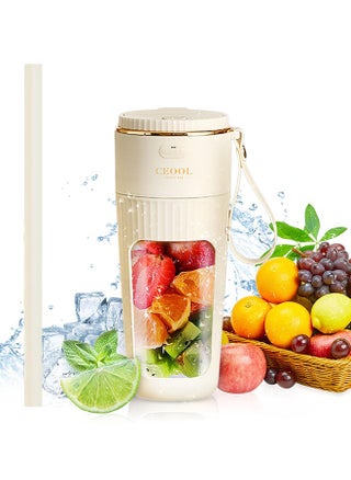 Rechargeable Portable Blender with 10 Blades, Straw, for Shakes, Smoothies. Ideal for Kitchen, Gym, Office. - pzsku/ZDD031492FC62FAECAC41Z/45/1746211169/d4982ecb-401c-49e5-8ef2-2adc13da693d