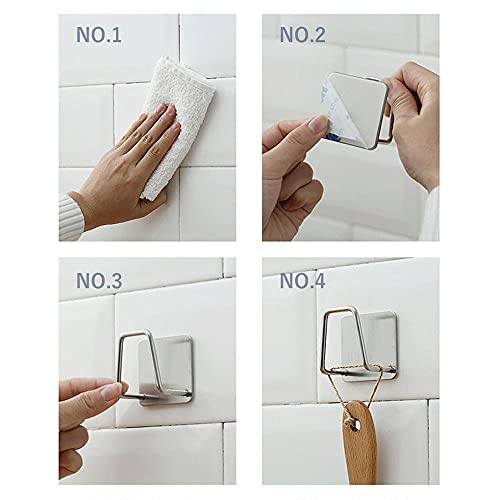 Oligitdi Sponge Holder for Kitchen Sink - Stainless Steel with Adhesive - Set of 2 - Image 5