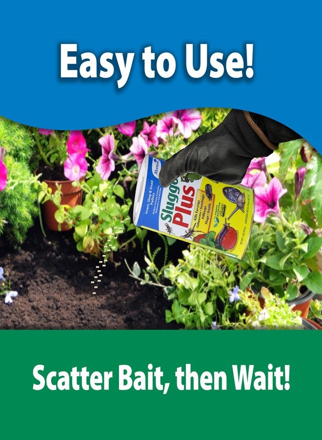 Monterey Sluggo Plus Bundled with Measuring Spoon - Snail & Slug Killer, Plus Controls Other Insects, OMRI Listed for Organic Gardening - 1 lb - Image 4