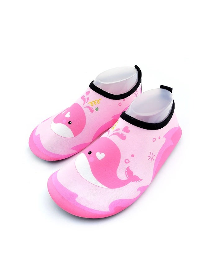 Kids Boys Girls Water Shoes Toddler Baby Barefoot Beach Socks Quick-Dry Diving Socks Non-Slip Swim Socks Barefoot Sports Shoes Aqua Socks for Pool Water Park