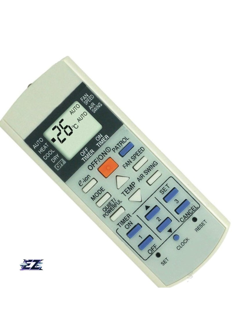 ELTRAZONE Replacement Remote Control for Panasonic Air Conditioner Models A75C3058, A75C3068, A75C2988, A75C2604, A75C3169, A75C3173, A75C2989, A75C2582 - Image 2