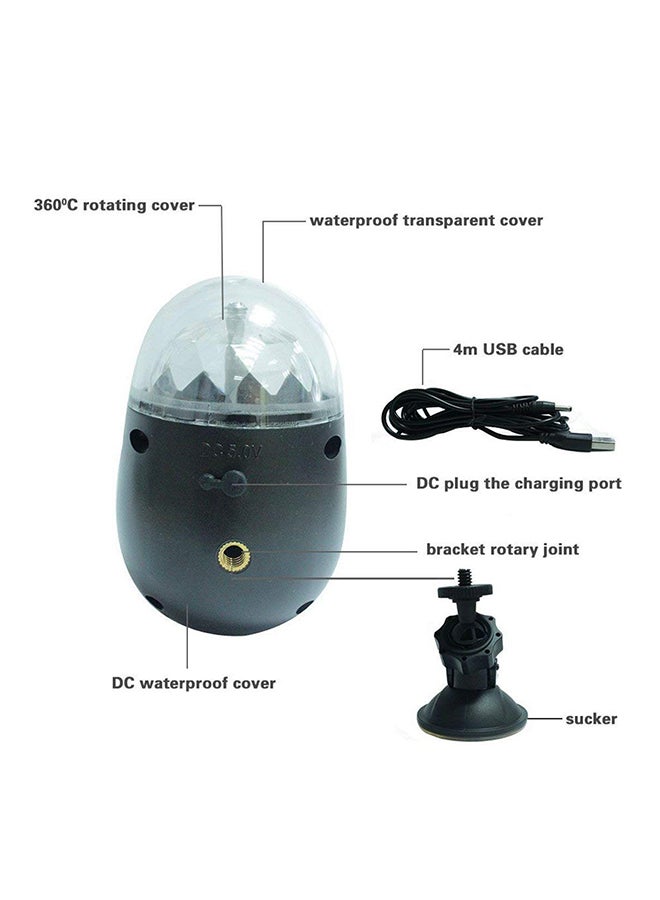 Loquat 7-Pattern Digital LED RGB Crystal Magic Ball Effect Light Red/Green/Blue - Image 3